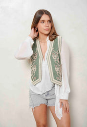Chaleco Olivia