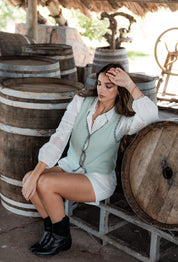 Chaleco Sophie verde