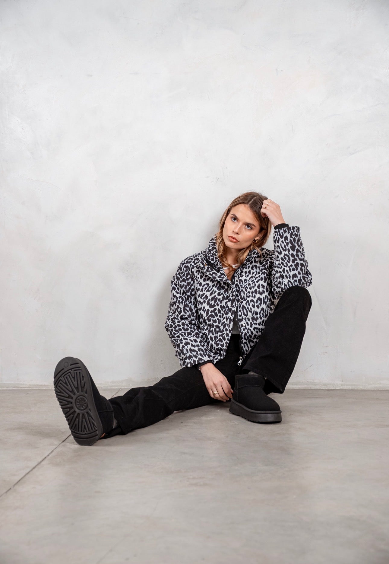 Puffer Print gris