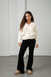 Saco Oriana blanco