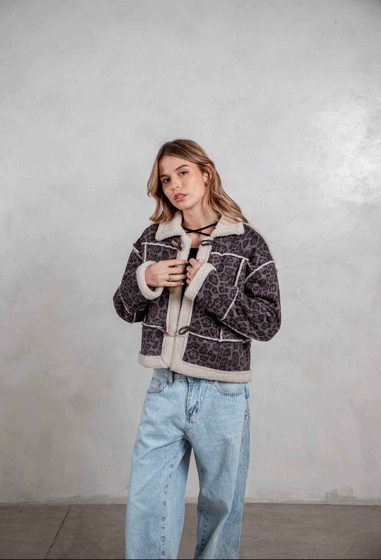 Campera Cherie gris