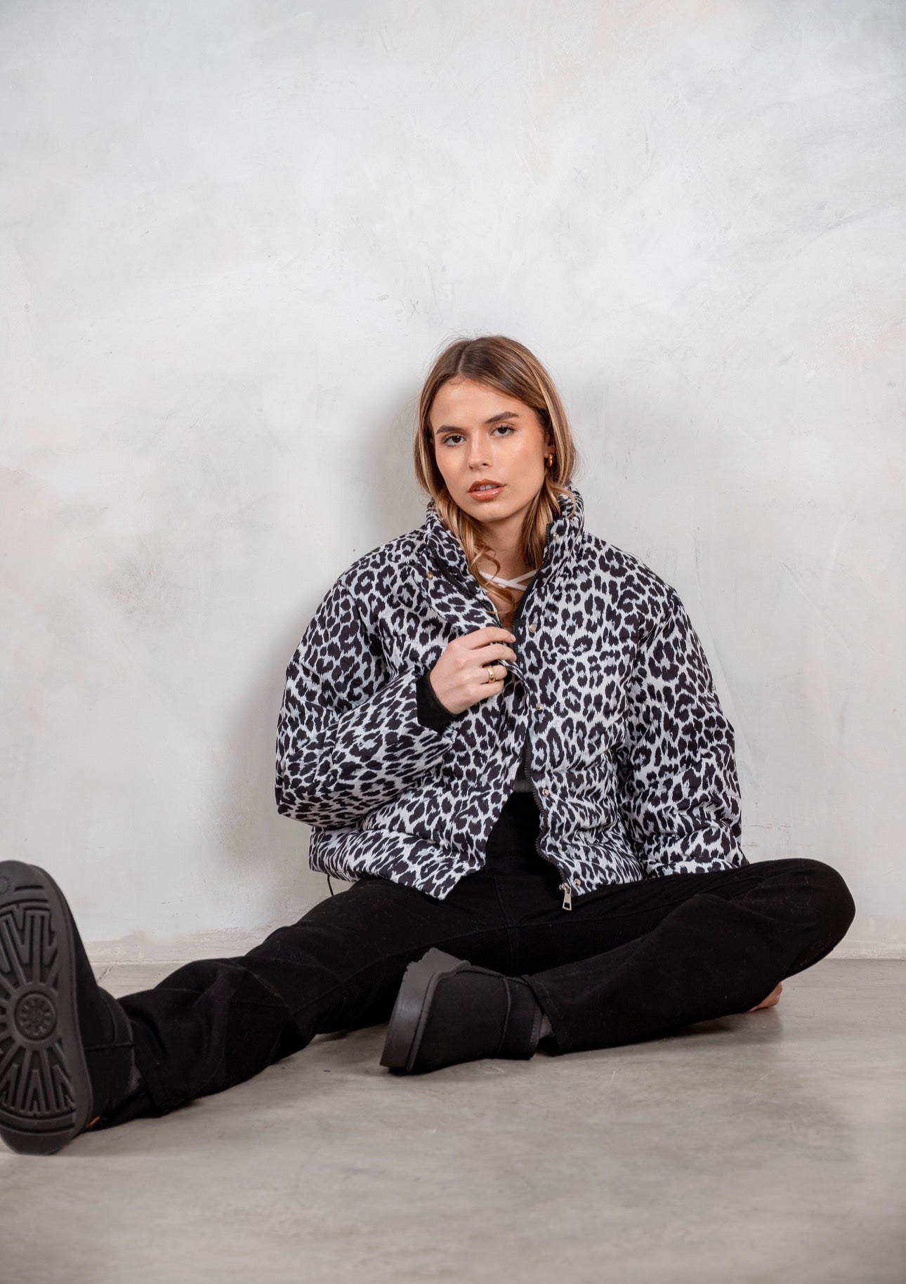 Puffer Print gris
