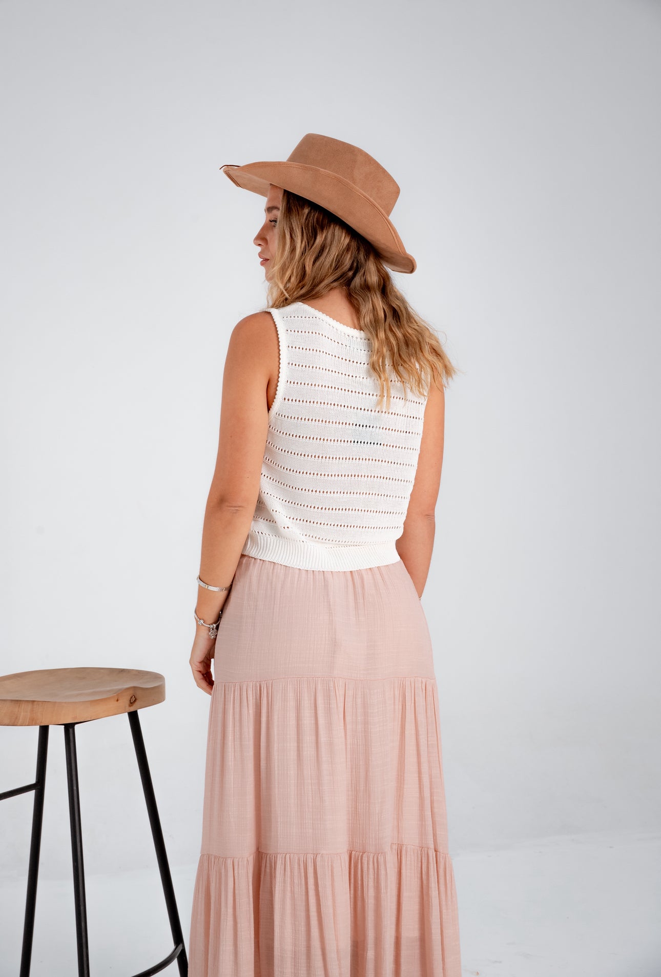 Musculosa adele blanca