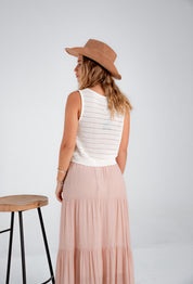 Musculosa adele blanca
