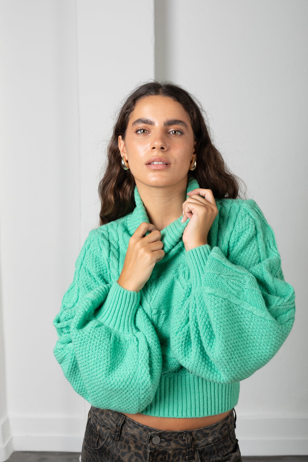 Polera Belle verde