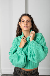 Polera Belle verde