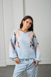 Buzo Rose celeste
