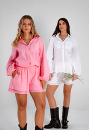 Conjunto Selene rosa