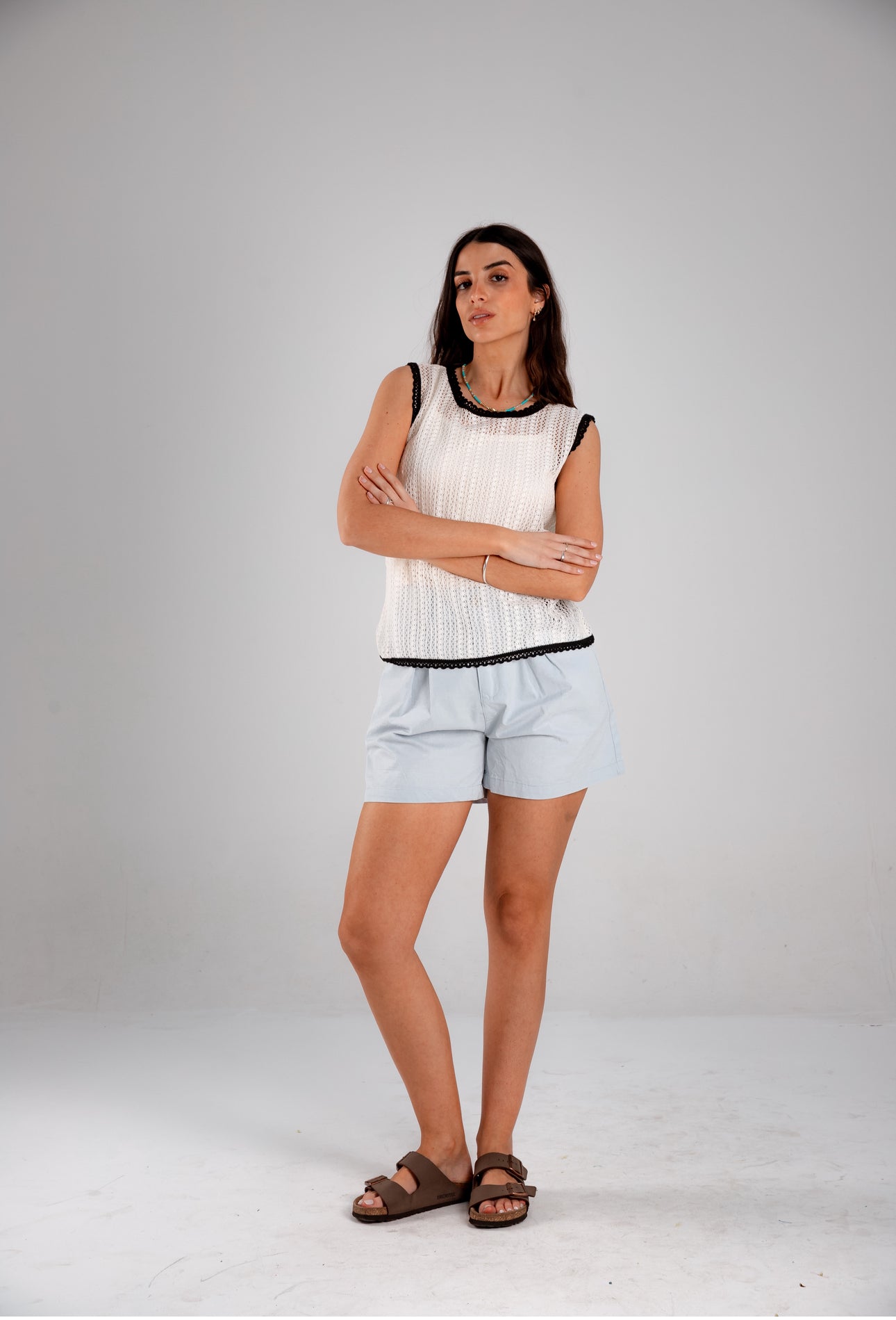 Blusa Gabrielle blanca