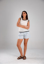Blusa Gabrielle blanca