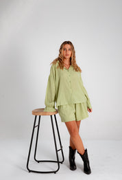 Conjunto Delphine verde
