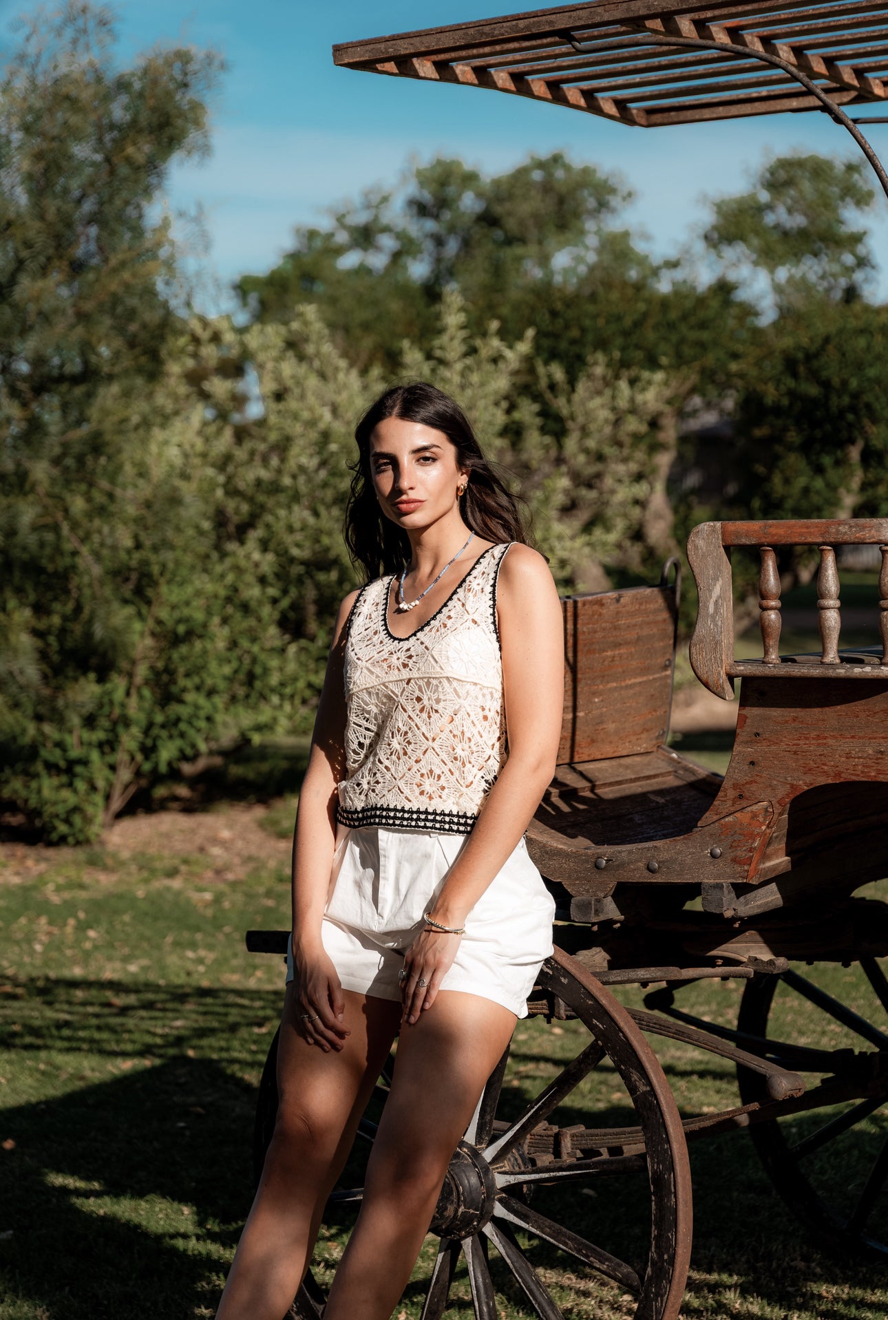 Blusa Clarisse beige