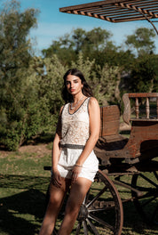 Blusa Clarisse beige