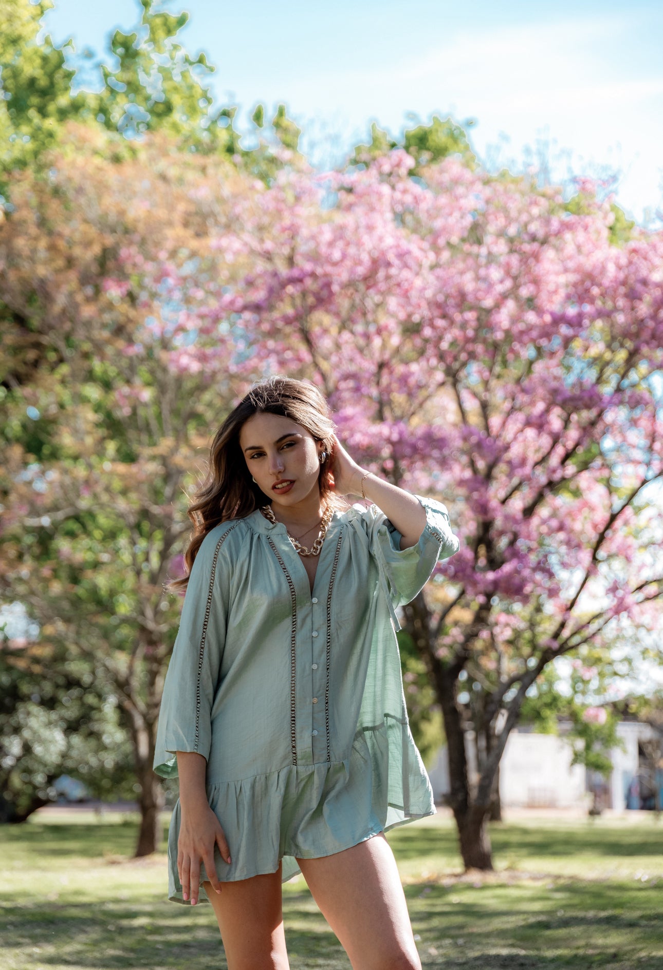 Vestido Emilie verde