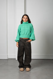 Polera Belle verde