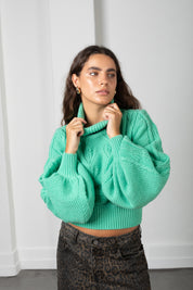 Polera Belle verde