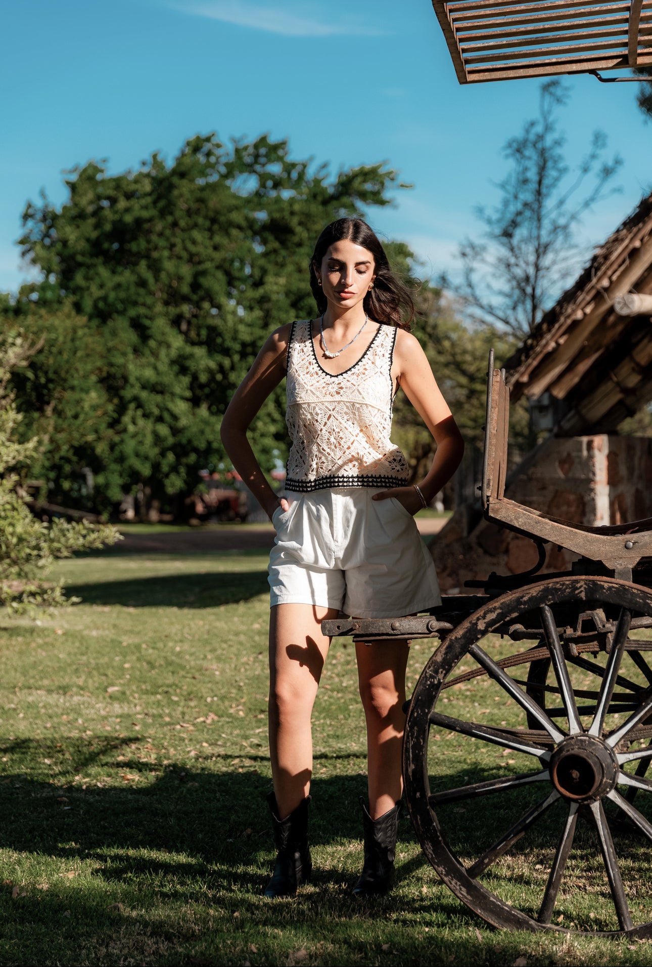 Blusa Clarisse beige