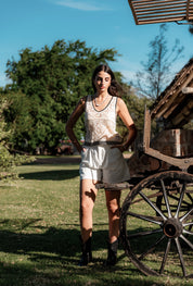 Blusa Clarisse beige