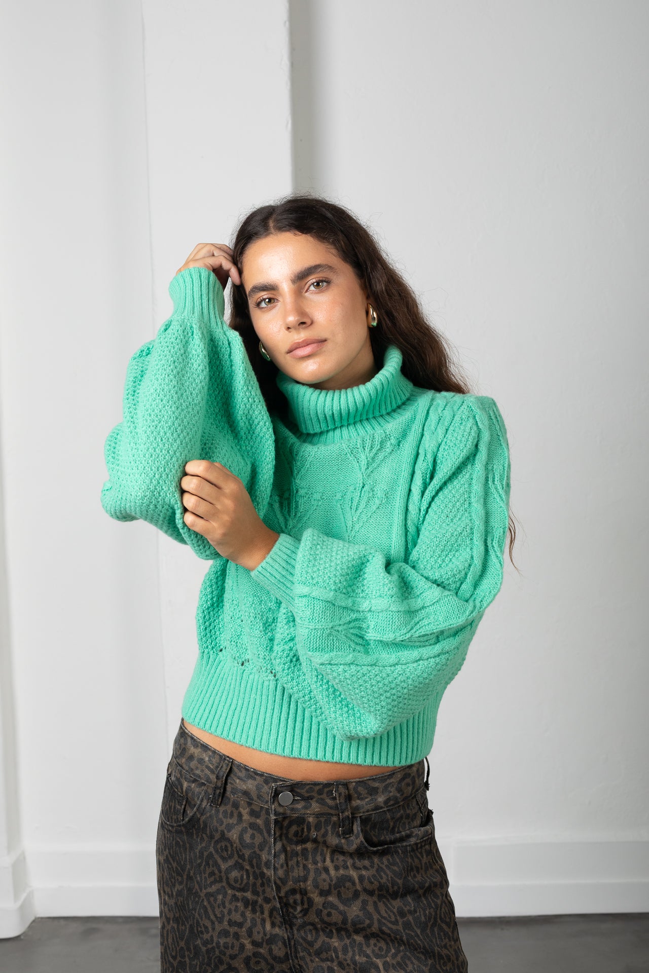 Polera Belle verde