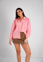 Camisa Magnolia rosa