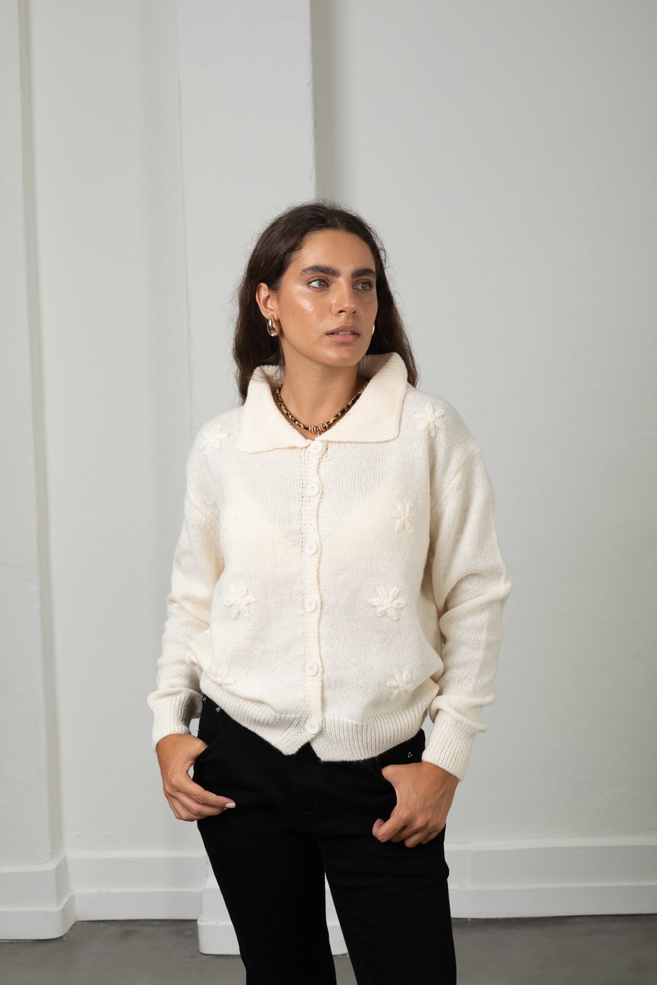 Saco Anne blanco