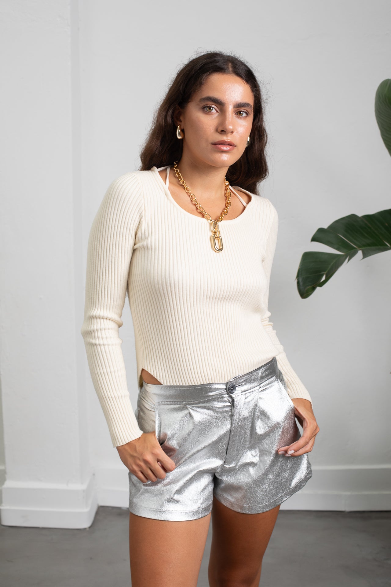 Polera Sia manteca