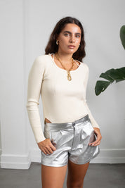 Polera Sia manteca