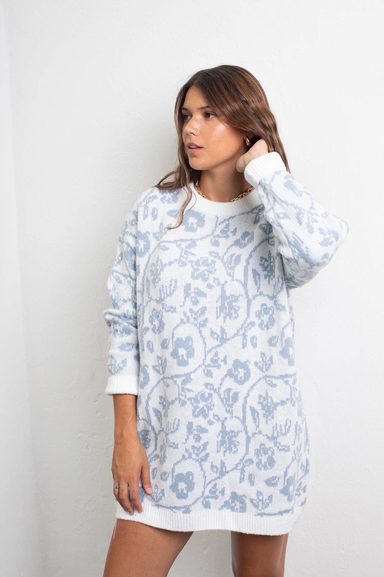Vestido Valentine celeste