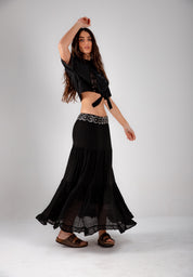 Pollera Muse negra