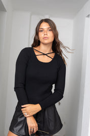 Polera Sia negra