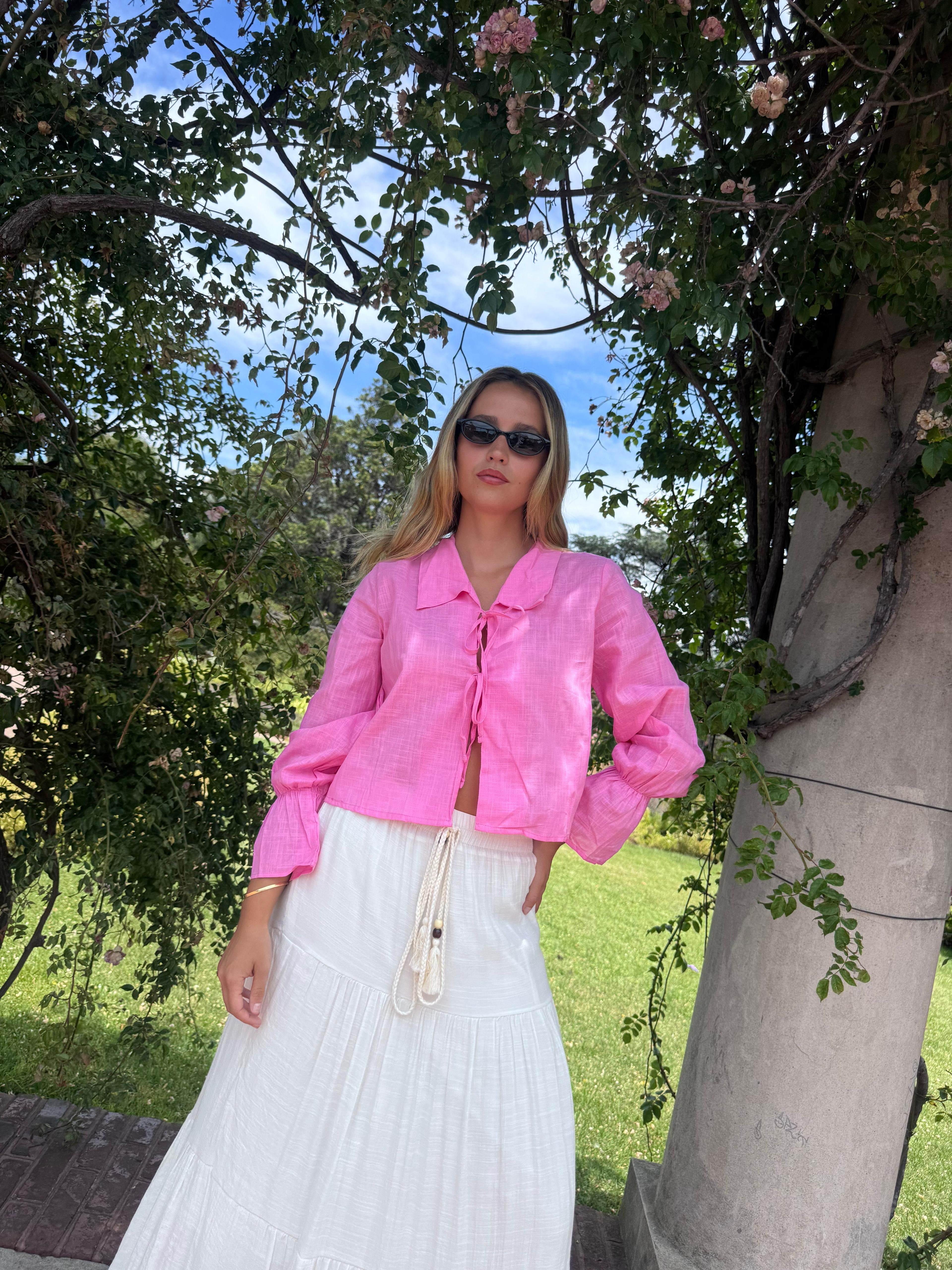 Camisa Juliette rosa