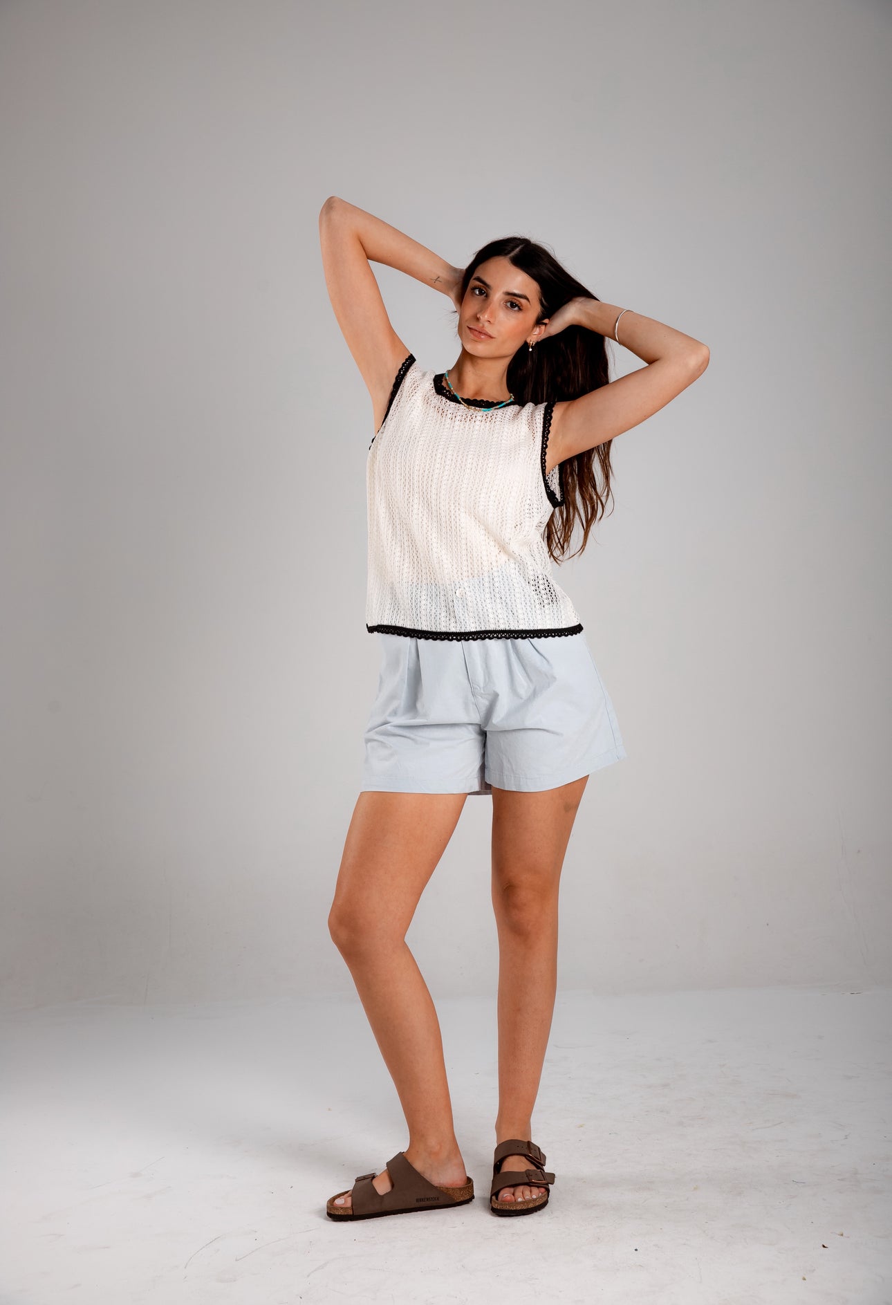 Blusa Gabrielle blanca