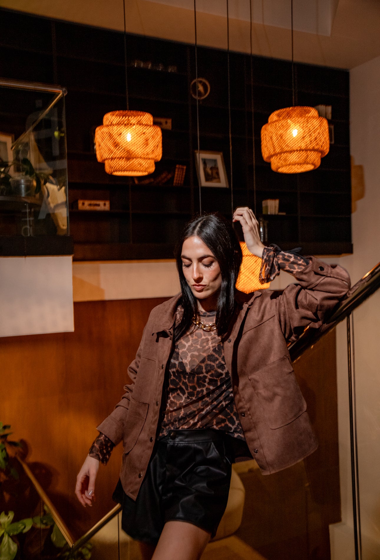 Chaqueta Briggite Camel