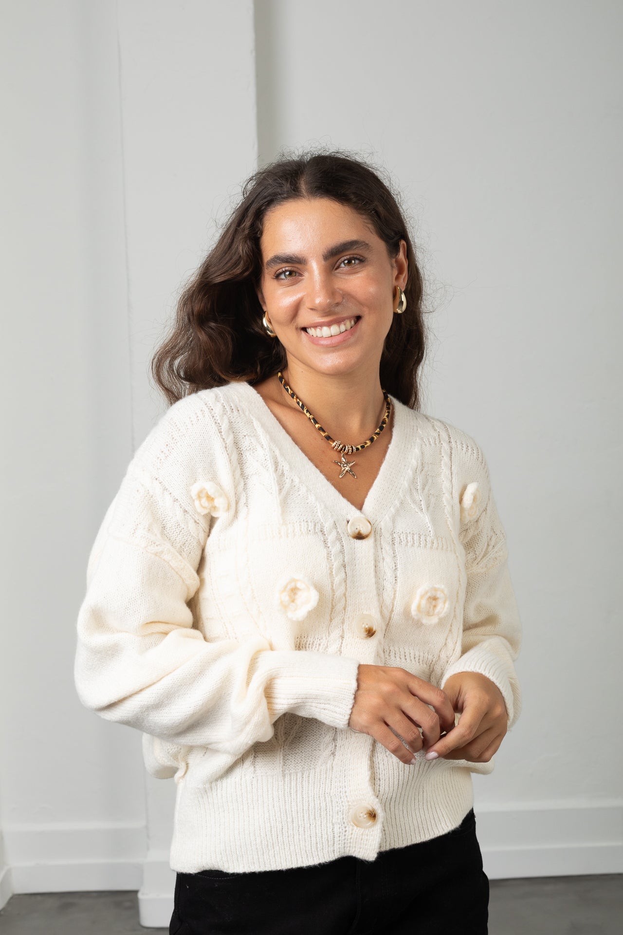 Saco Oriana blanco