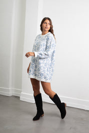 Vestido Valentine celeste