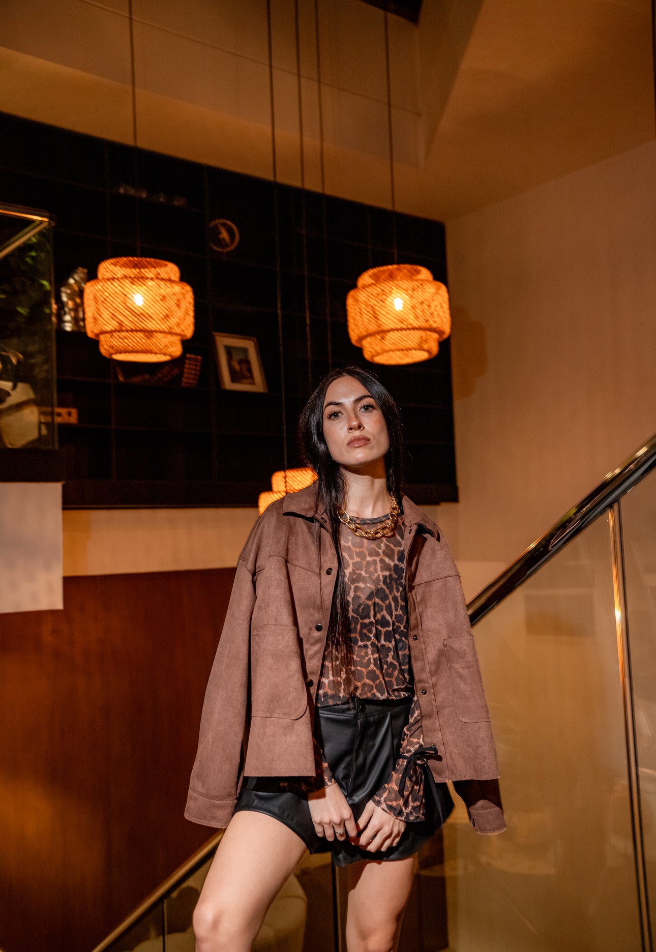 Chaqueta Briggite Camel