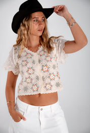 Blusa Rose verde