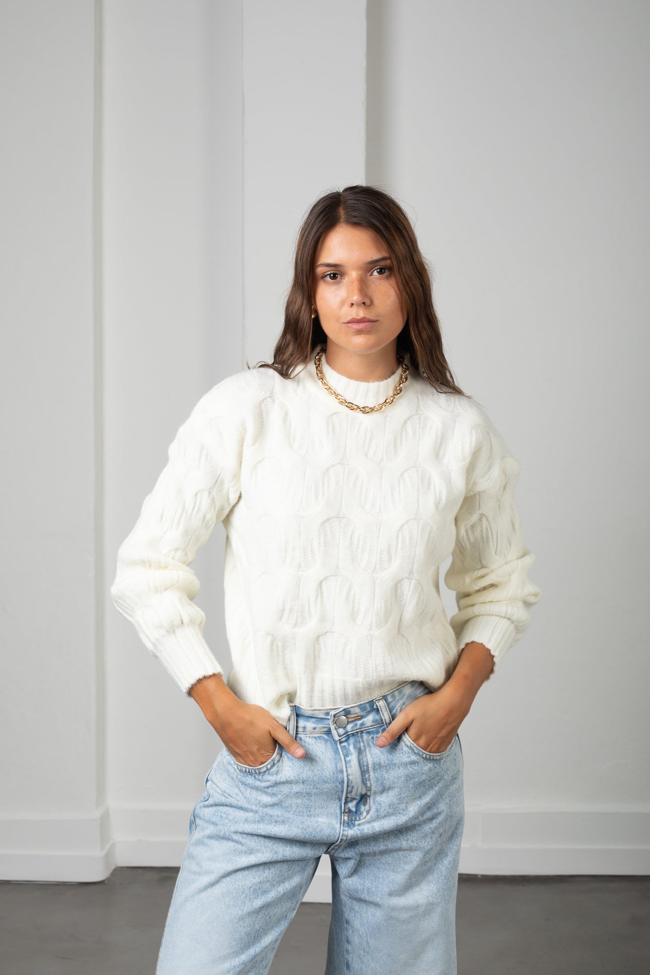 Buzo Delfine blanco