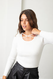 Polera Sia blanca