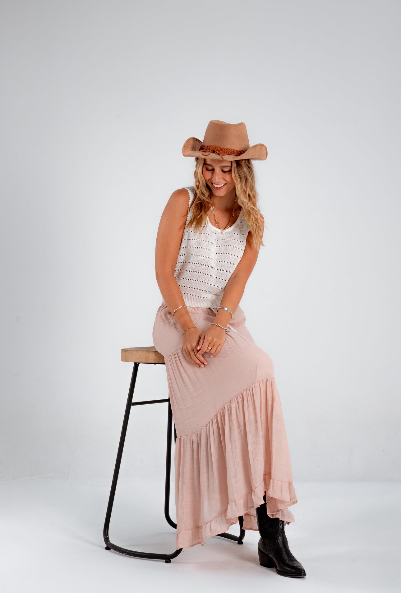 Musculosa adele blanca