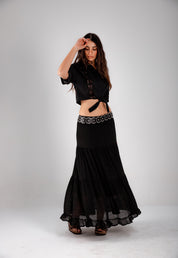 Pollera Muse negra
