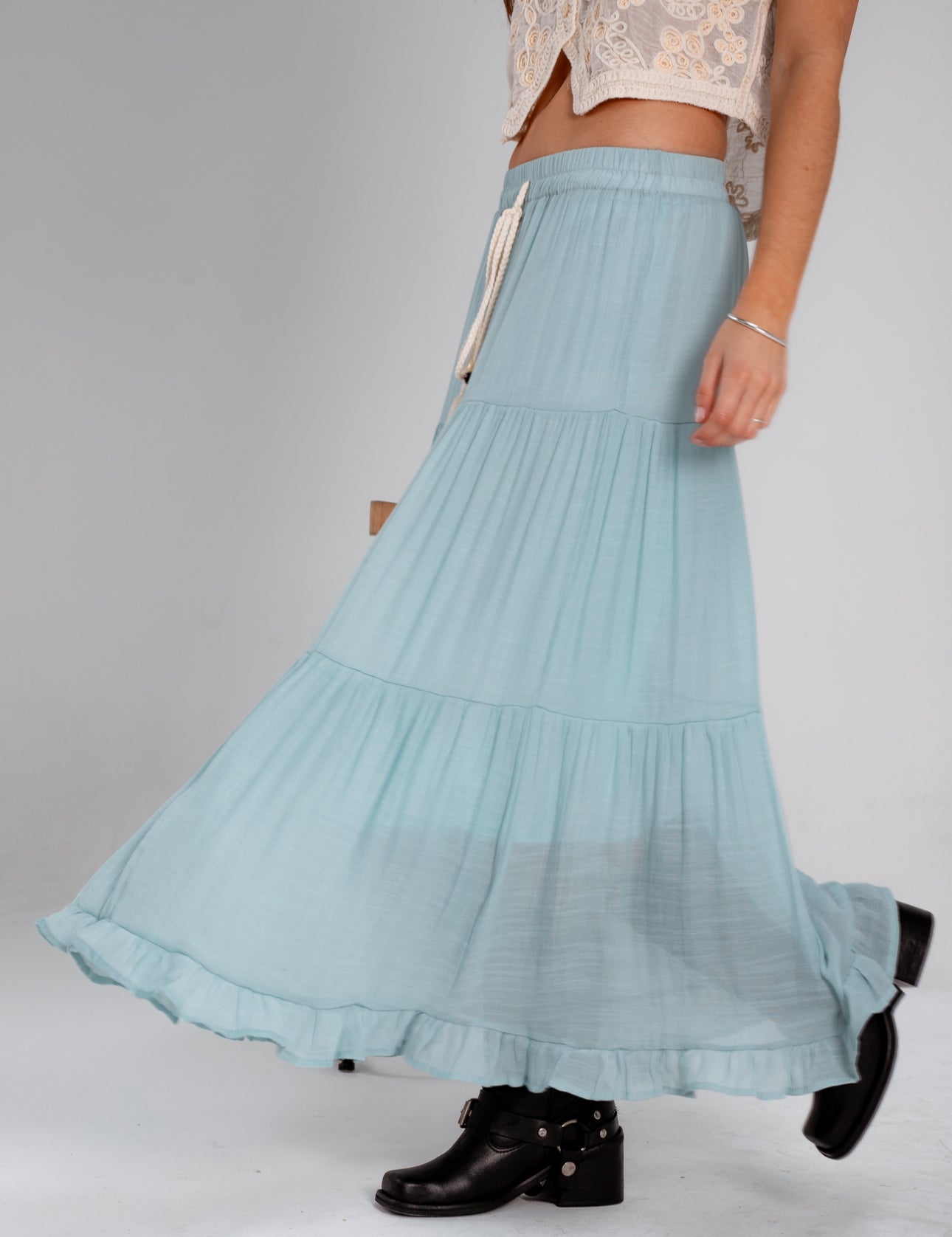 Pollera Muse celeste