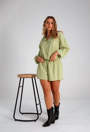 Conjunto Delphine verde