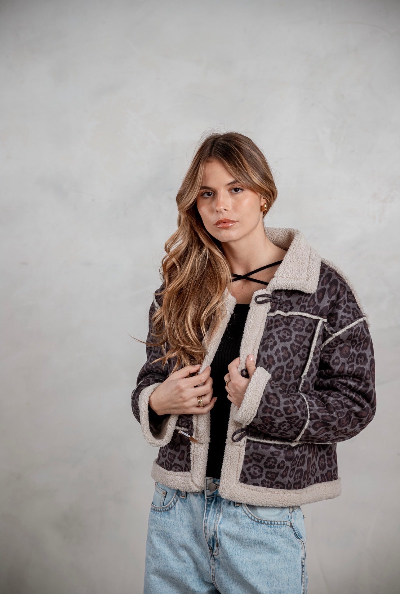 Campera Cherie gris