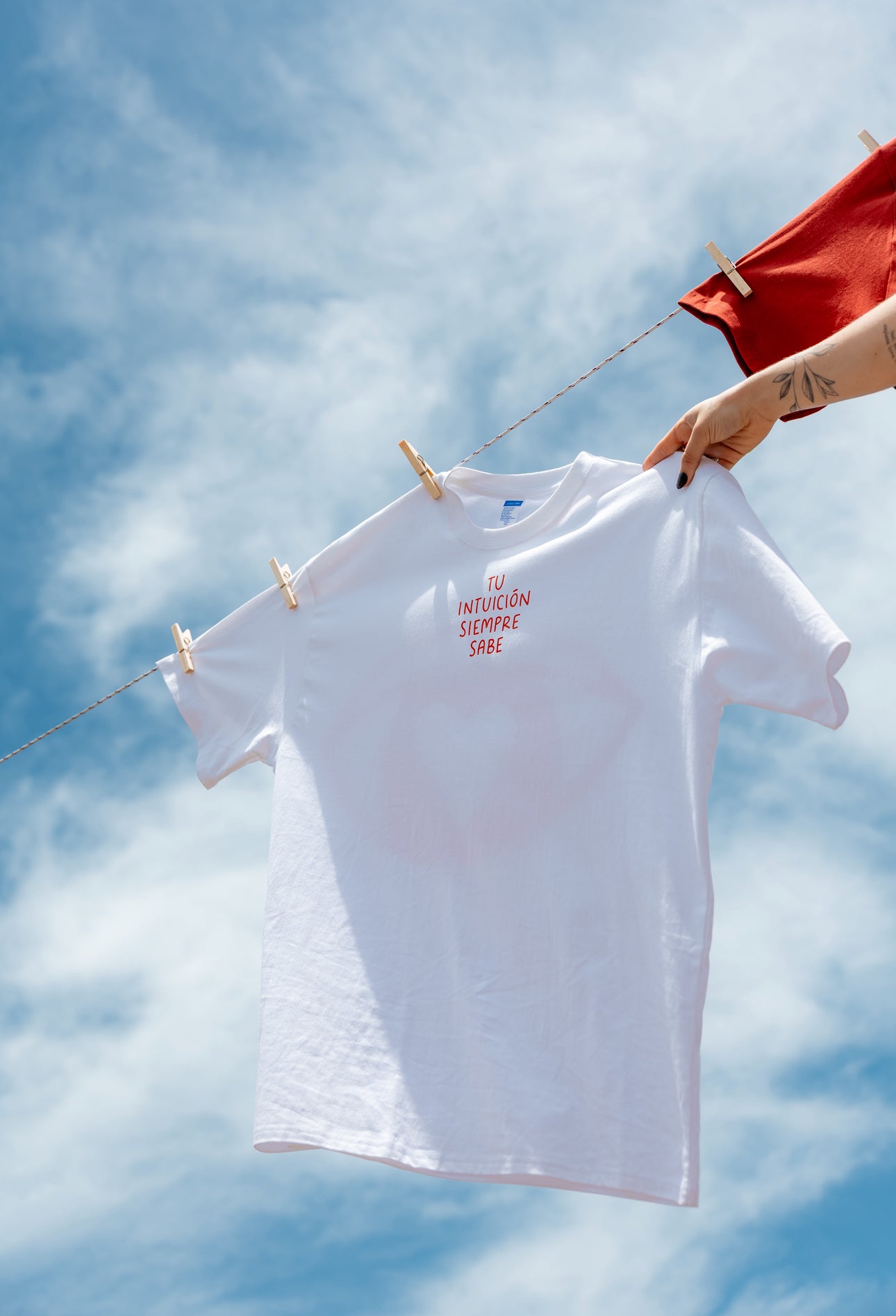 Remeron “tu intuición siempre sabe” blanco