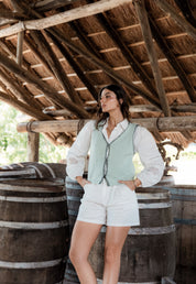 Chaleco Sophie verde