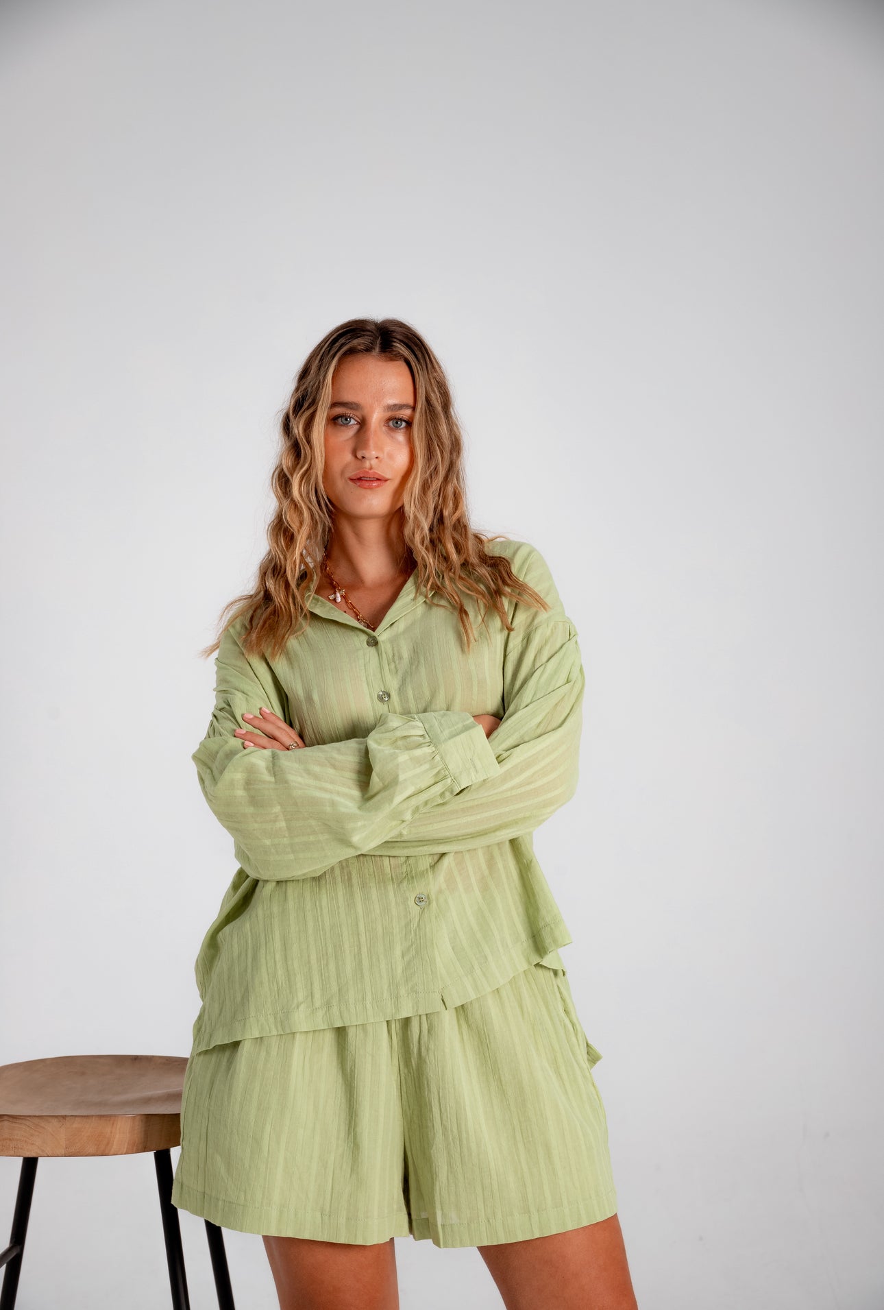 Conjunto Delphine verde