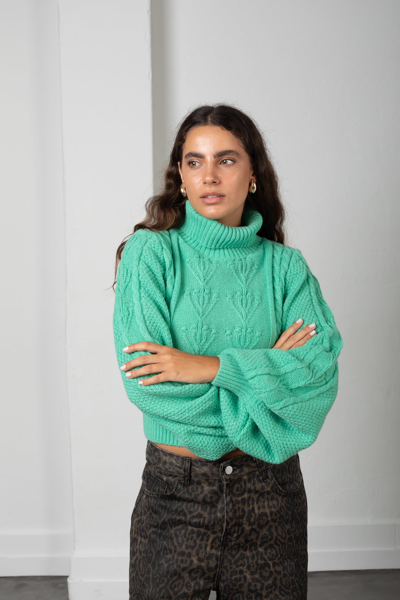 Polera Belle verde