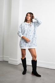 Vestido Valentine celeste