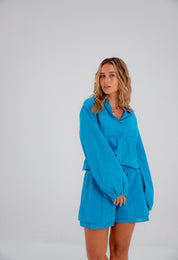 Conjunto Selene turquesa